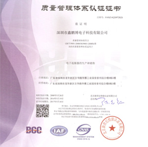 质量管理体系认证
