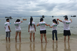 销售部外出游玩