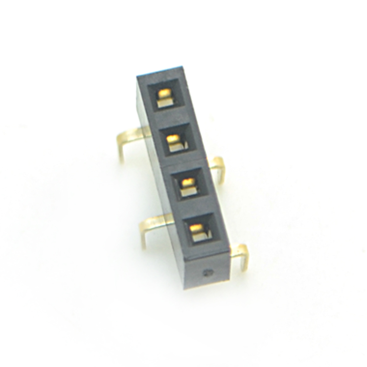 2.54间距 单排 直插 塑高5.0 蜈蚣脚排母