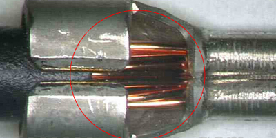 外皮压接不足图片案例展示