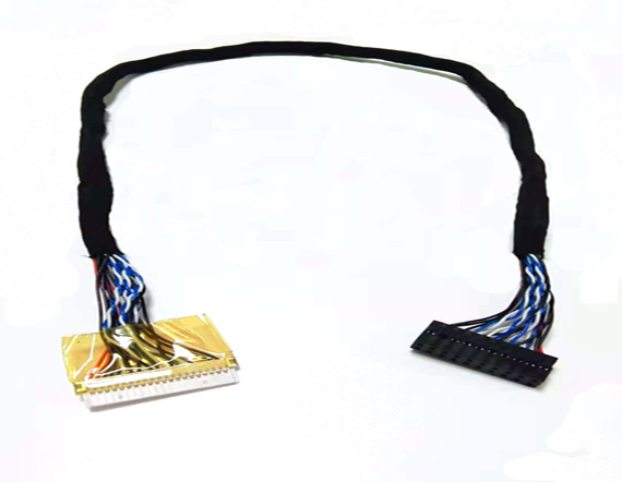 2.0杜邦2x10P连接DF19-20PIN多芯线信号线