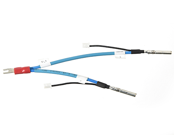 E0208铜管端子线 储能变频线束 半绝缘铜管针型端子线束