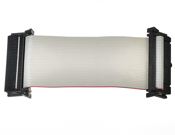 FC2.54带蝴蝶扣灰排线