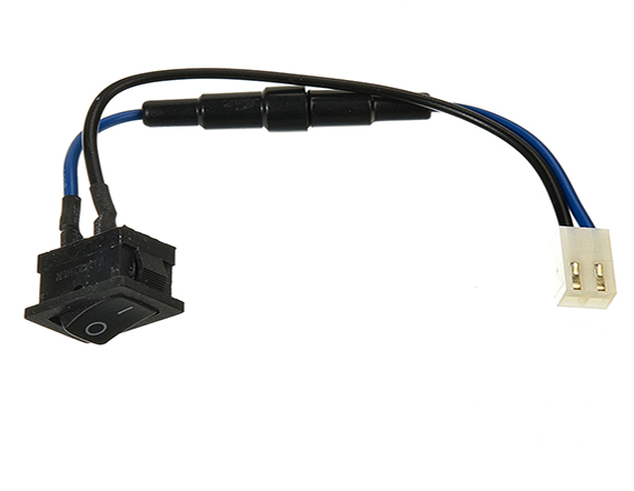 船型开关2档2脚连接线 家用电器连接开关 按键电源开关 船形开关