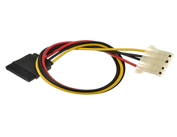 电源转接线大4P转SATA电源线IDE公转大4P公转15P母SATA串口线